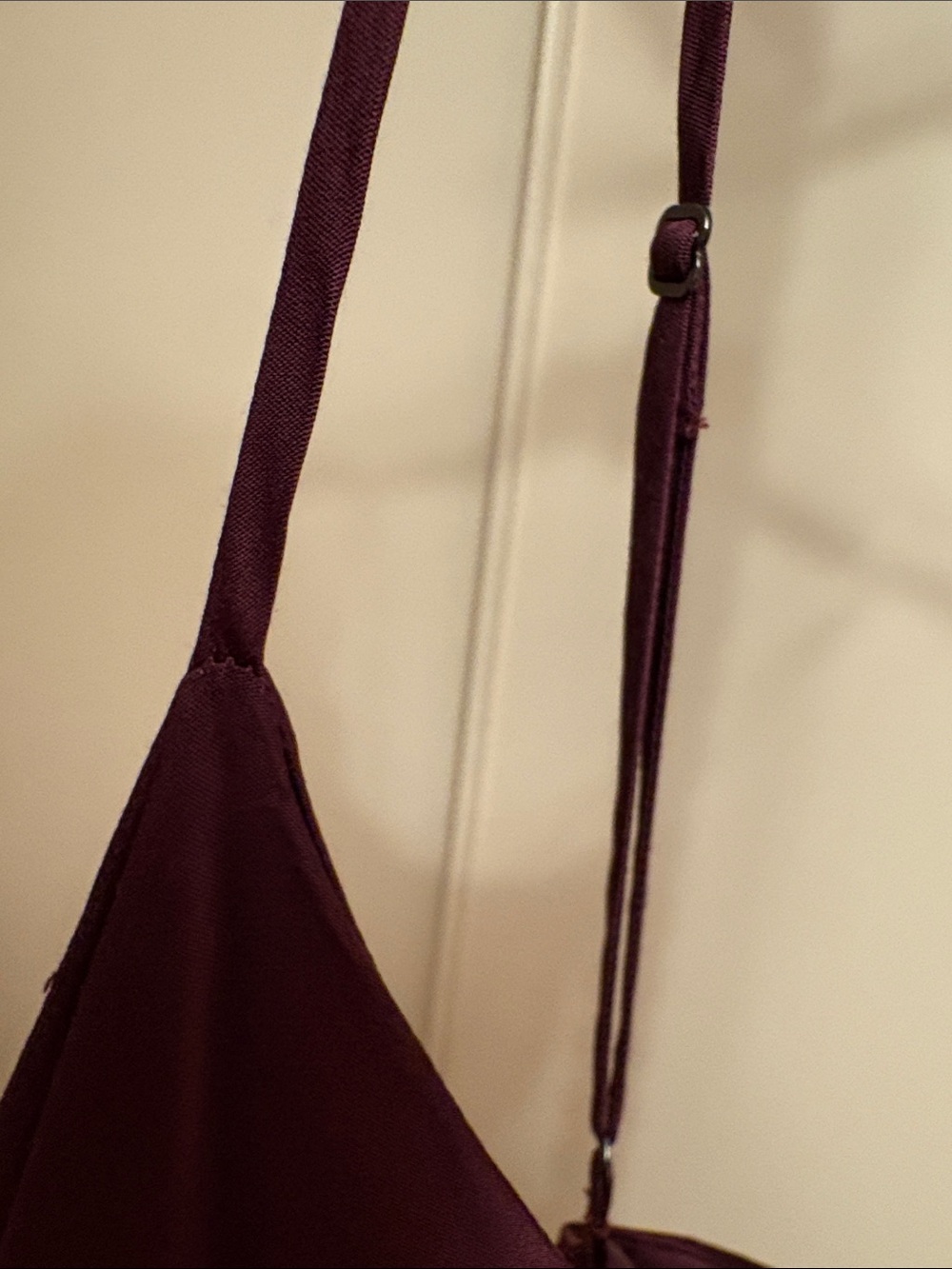Ag Adriano Goldschmied Plum Silk Slip Dress - Picture 6 of 7
